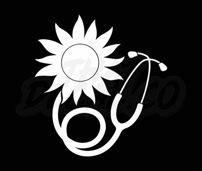 Sunflower stethoscope