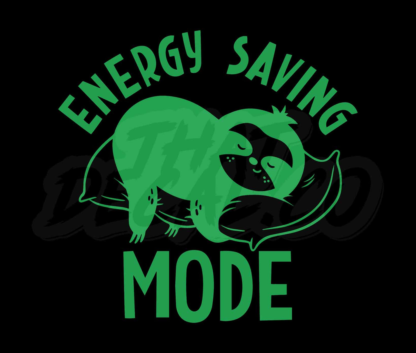 Energy Saving Mode Sloth