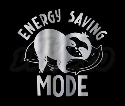 Energy Saving Mode Sloth