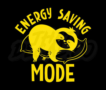 Energy Saving Mode Sloth