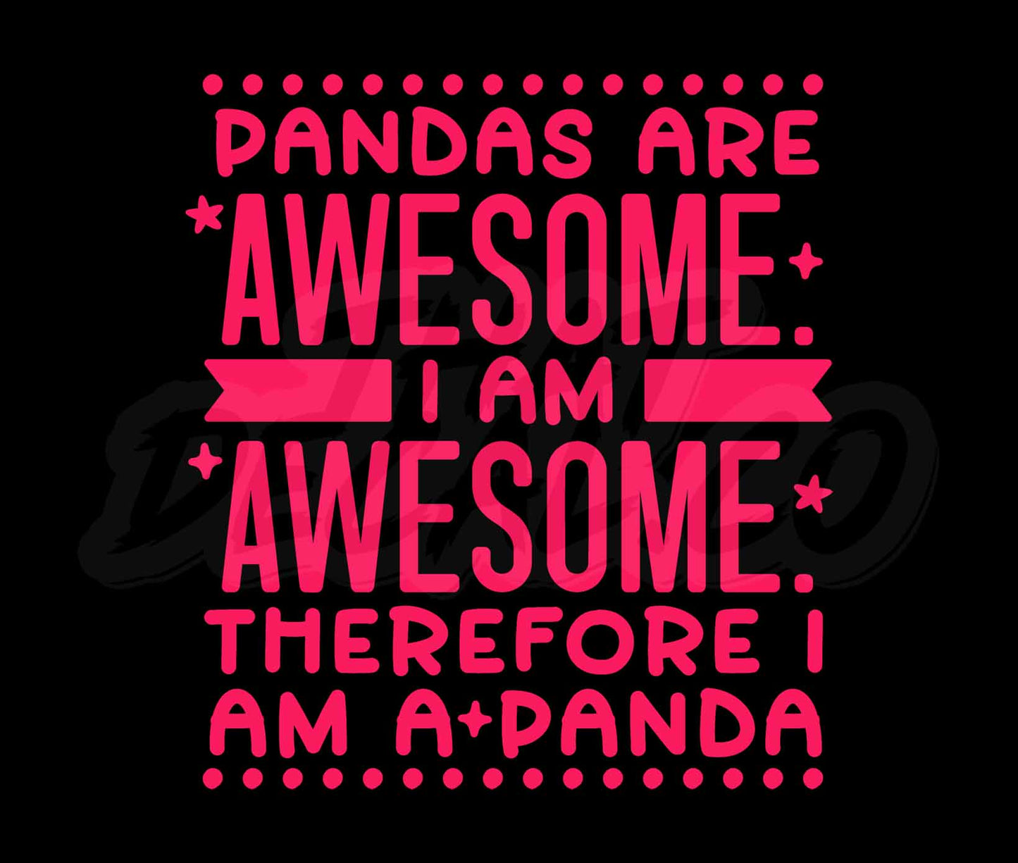 Pandas Are Awesome