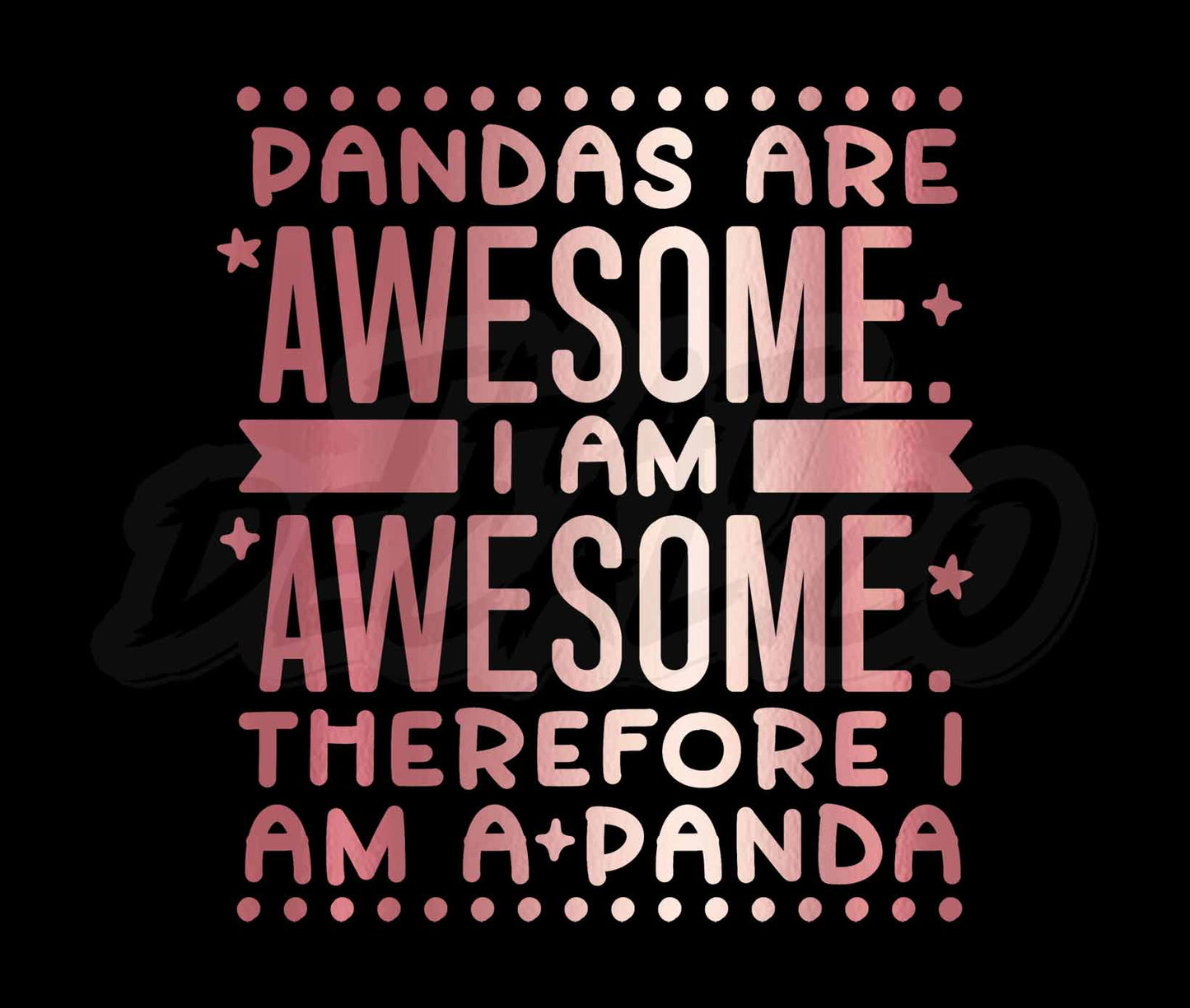 Pandas Are Awesome