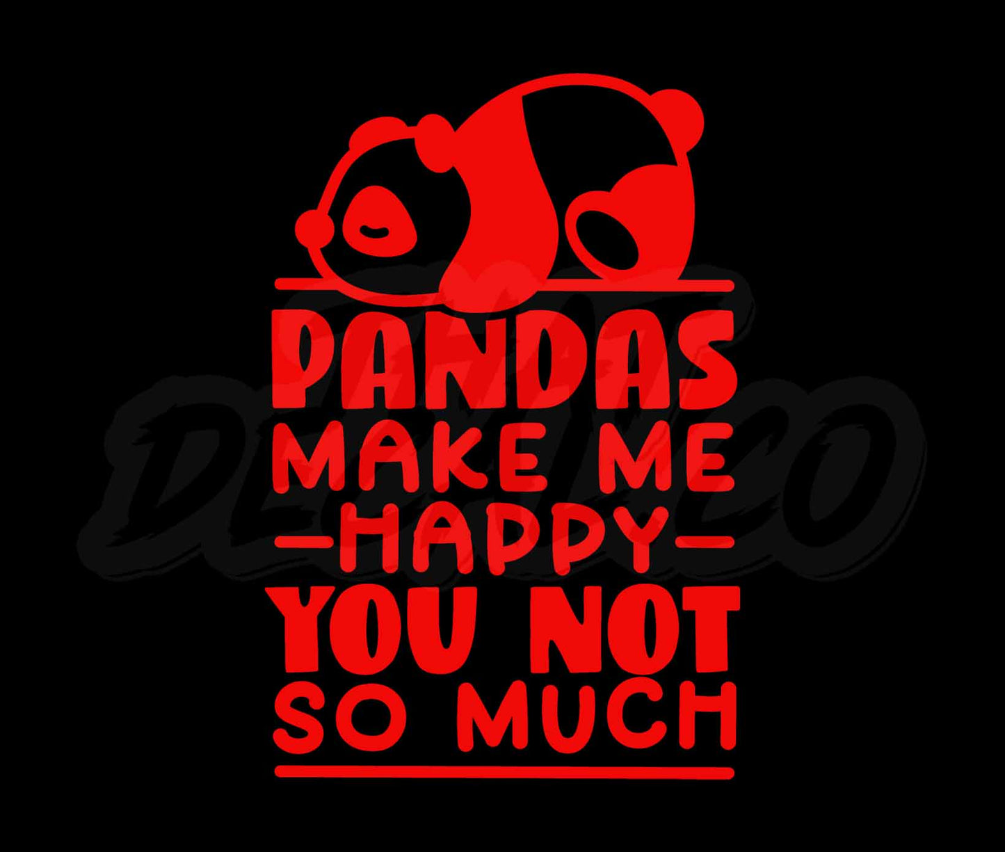 Pandas Make Me Happy