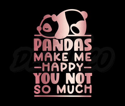 Pandas Make Me Happy