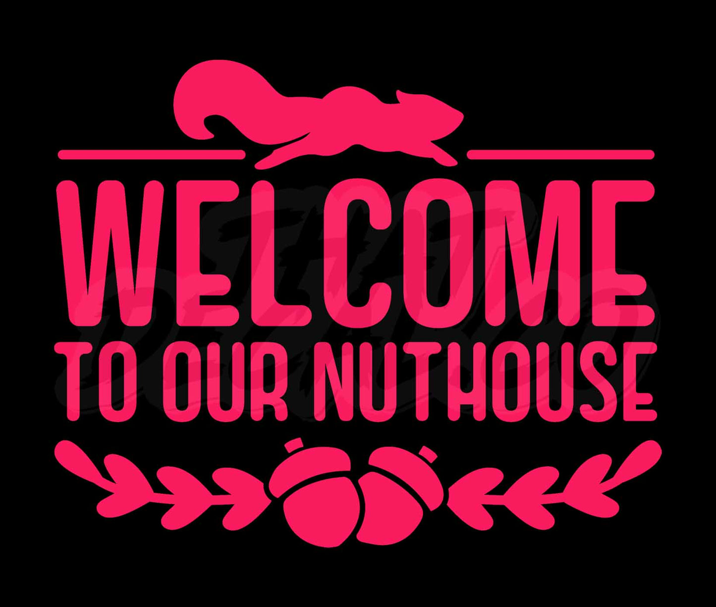 Welcome To Our Nuthouse