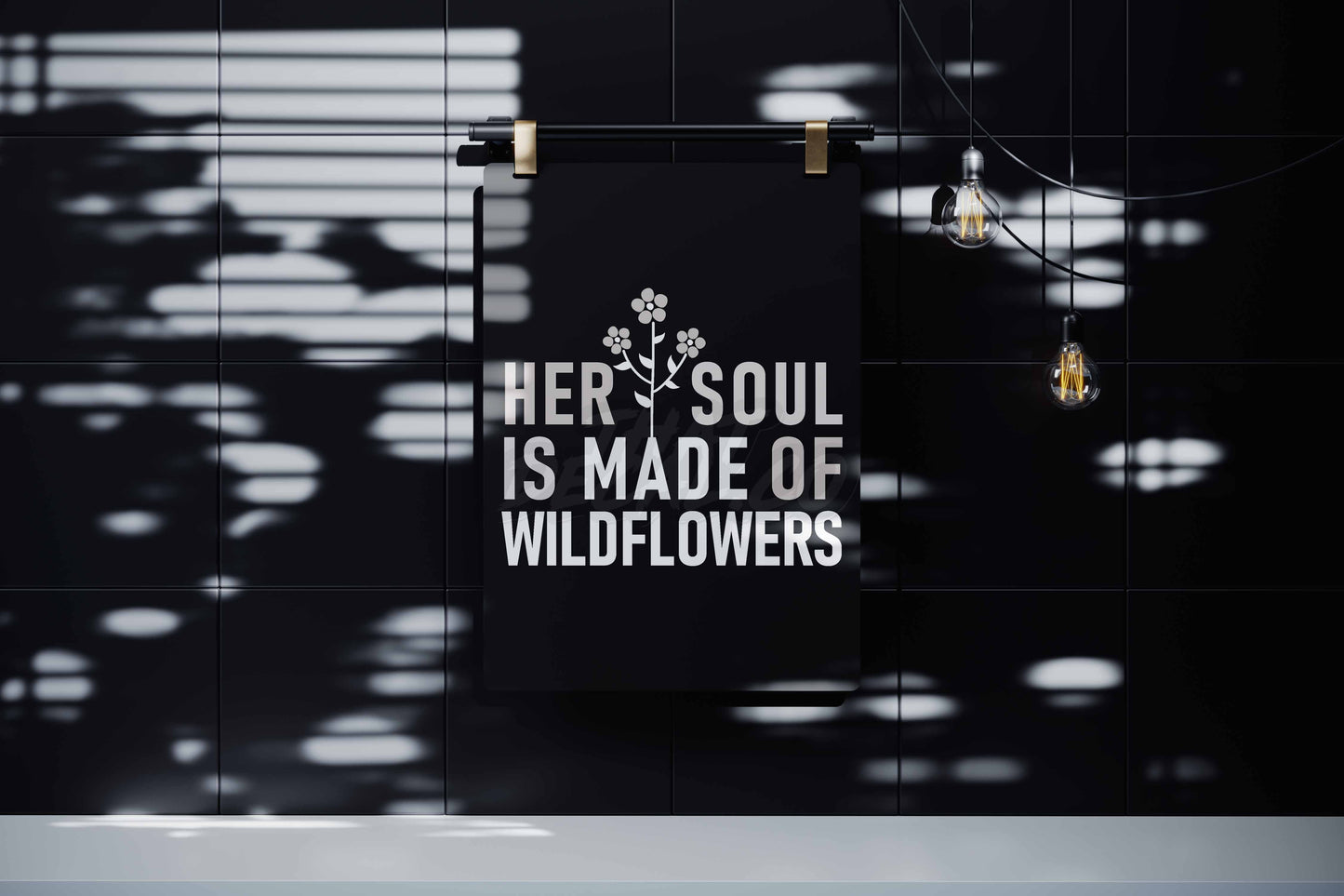 Her soul is made of wildflower