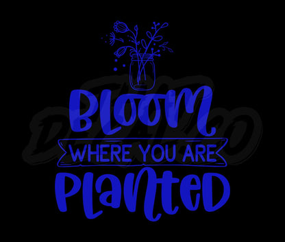 Bloom Where You Are Planted