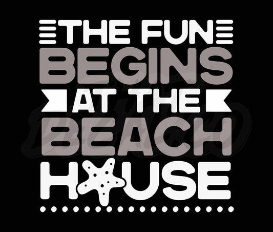 The Fun Begins At The Beach House