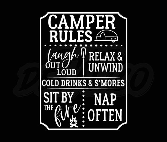 Camper Rules