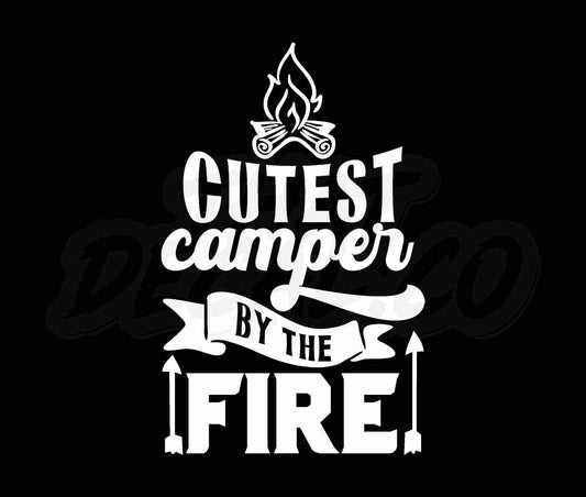 Cutest Camper By The Fire