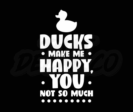 Ducks Make Me Happy