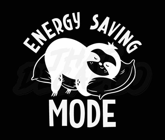 Energy Saving Mode Sloth