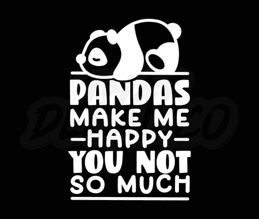 Pandas Make Me Happy